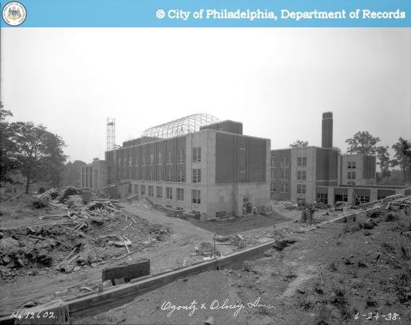 CHS Construction Almost Complete 1938