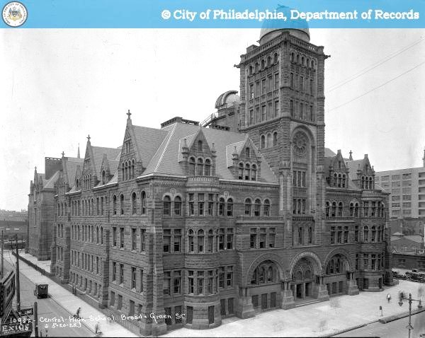 CHS Broad &amp; Green Streets 1928