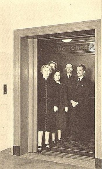 Elevators in the New Building 1939