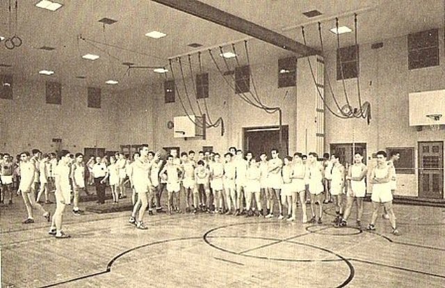 New Gymnasium at Broad & Olney 1939