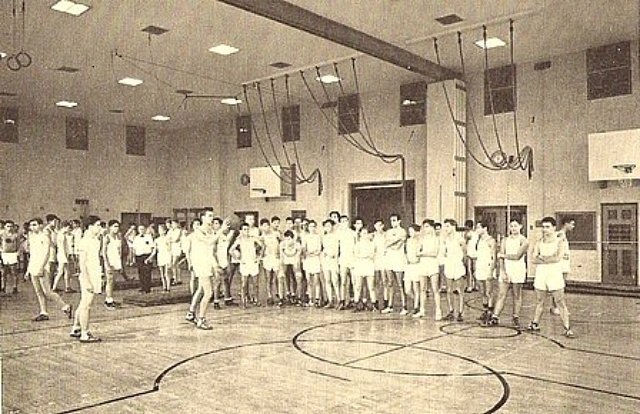 New Gymnasium at Broad &amp; Olney 1939