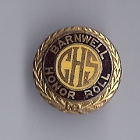 Barnwell Honor Roll Pin